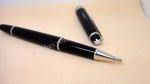 Replica Mont Blanc Pens Meisterstuck Classique Black & Plantium Rollerball Pen
